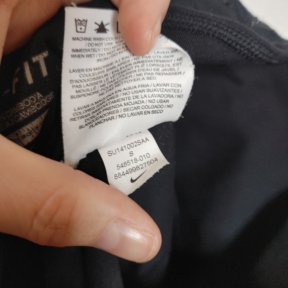 Nike Legend SCULPT Training Capri-Tights 548518 Leggings Cropped Black Small S - Picture 7 of 11